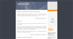 Desktop Screenshot of cegeladas.net