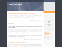 Tablet Screenshot of cegeladas.net